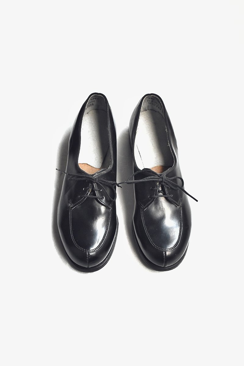 US Service Shoes US 6.5C EUR 3738 - รองเท้าลำลองผู้หญิง - หนังแท้ สีดำ