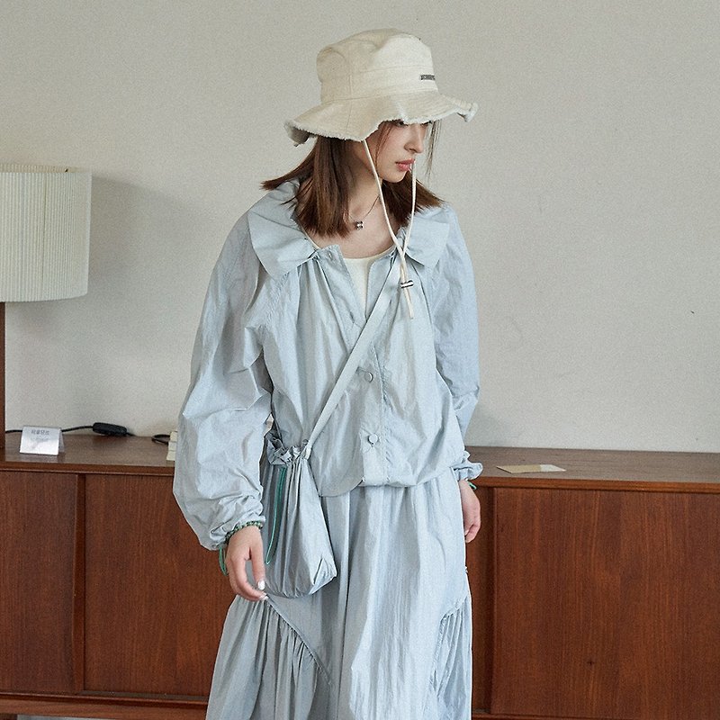 Lightweight sun protection clothing | Jacket | Two colors | Summer style | Sora-1491 - เสื้อแจ็คเก็ต - ไนลอน หลากหลายสี
