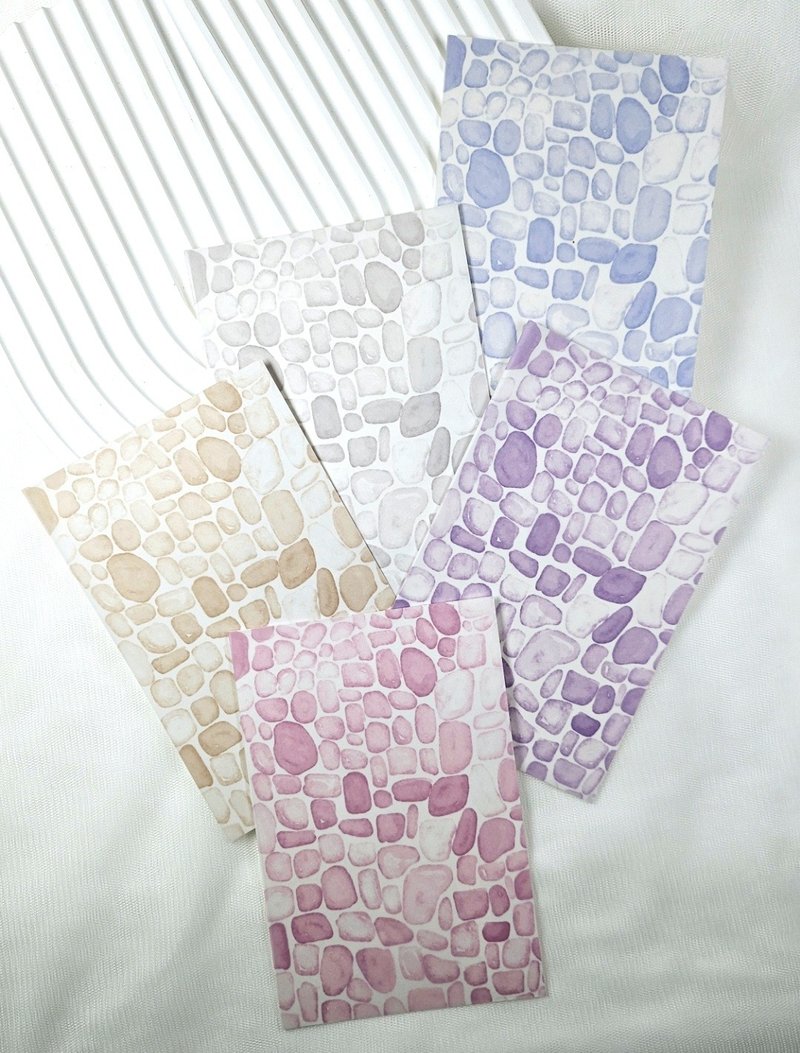 Stone Wall Path Tracing Paper - Sticky Notes & Notepads - Paper Multicolor