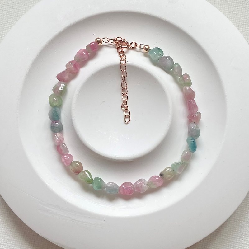 Small fresh Bilu jelly bean bracelet - Bracelets - Crystal 