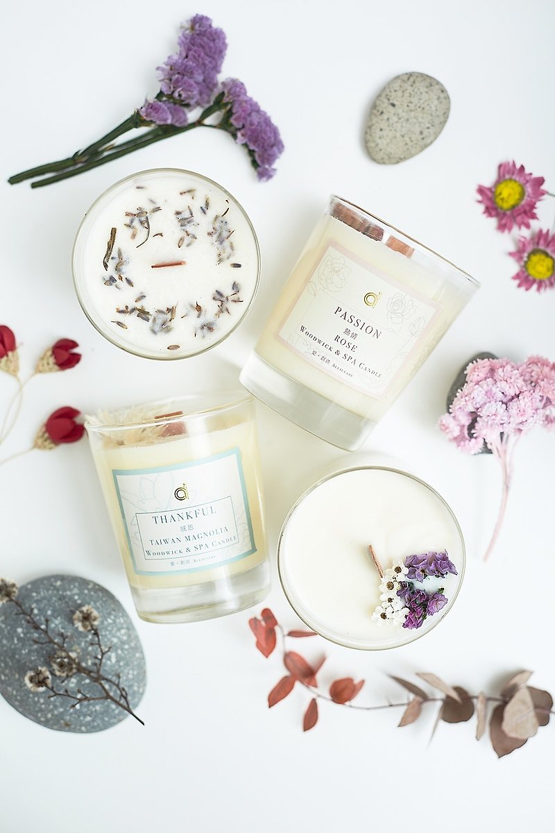 Floral fragrance series scented lotion candle Valentine's day gift Christmas - น้ำหอม - พืช/ดอกไม้ 