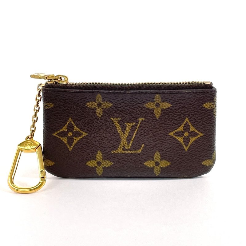 Louis Vuitton LOUIS VUITTON Coin Case, Coin Purse M62650 Pochette Cle Monogram Canvas Brown - Wallets - Other Materials Brown