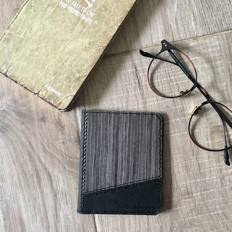 ベニヤとクラフト紙の財布 - 財布 - その他の素材 