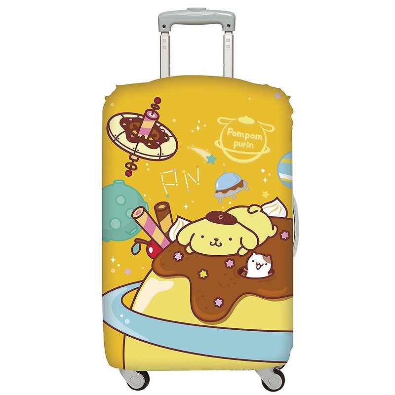 LOQI 行李箱外套│布丁狗 太空M號 - 行李箱 / 旅行喼 - 塑膠 黃色