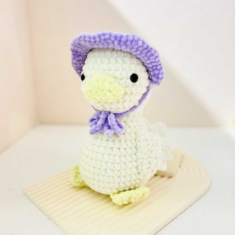 Lady Duck - Stuffed Dolls & Figurines - Wool White