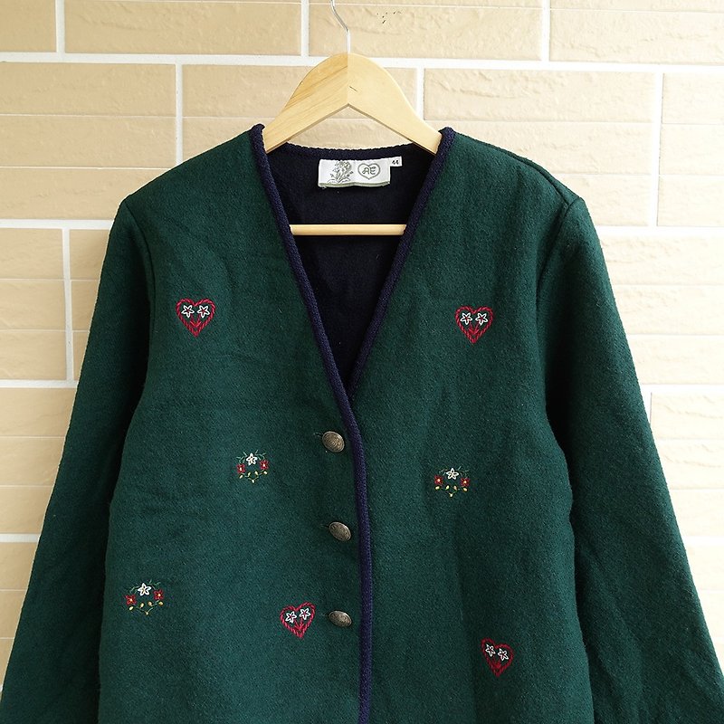 │Slowly│ fairy tale - vintage wool coat │ vintage. Vintage. - Women's Casual & Functional Jackets - Wool Multicolor