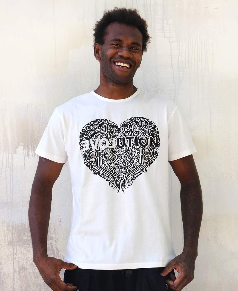 Mens Evolution Tee - 男襯衫/休閒襯衫 - 棉．麻 