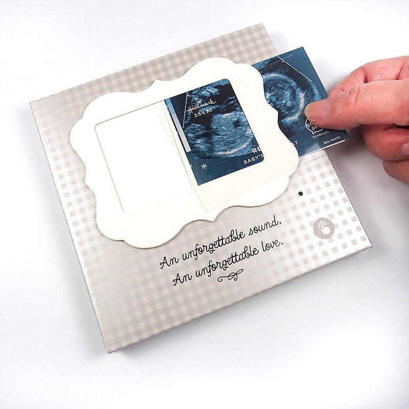 Recordable Baby Heartbeat Frame [Hallmark-US Gift] - Picture Frames - Paper Transparent