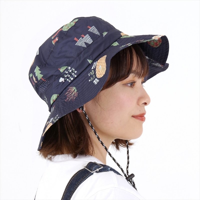 NIFTY COLORS - ECO LOOPET Forest Animal Waterproof Anti-UV Bucket Hat - ร่ม - เส้นใยสังเคราะห์ 