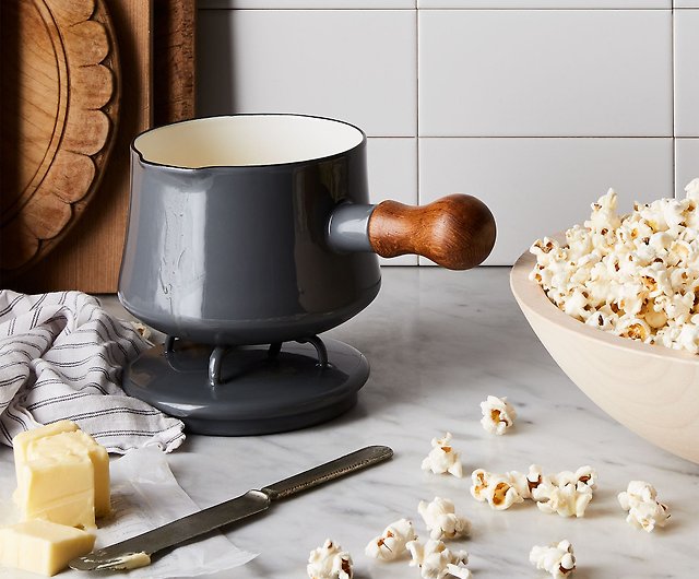 Dansk Kobenstyle 1-Qt Saucepan/Hot Cocoa Pot with Lid, Teal, Cookware & Bakeware Pots