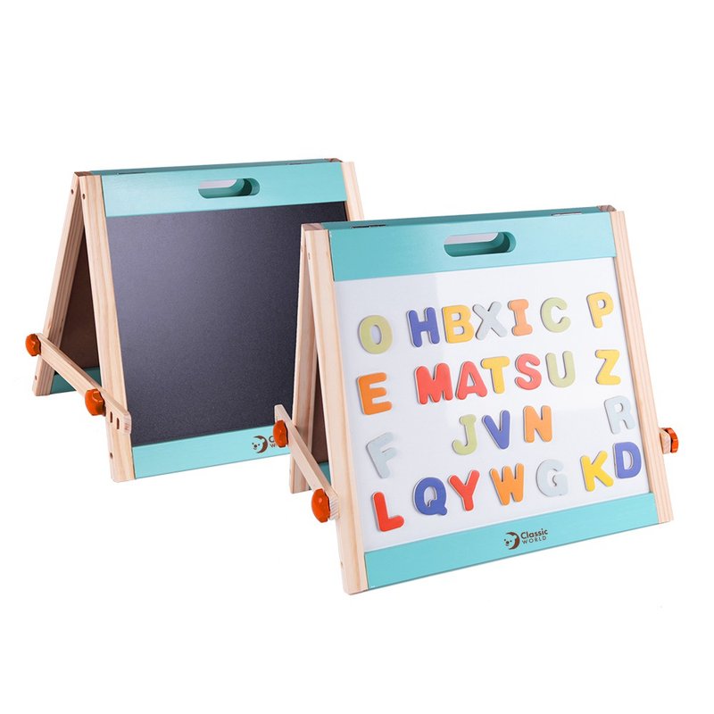 Tabletop Easel - Kids' Toys - Wood Multicolor