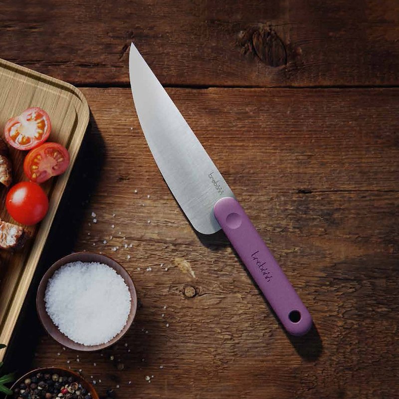 Italian trebonn Chef Knife chef's knife-18cm - มีด - สแตนเลส หลากหลายสี