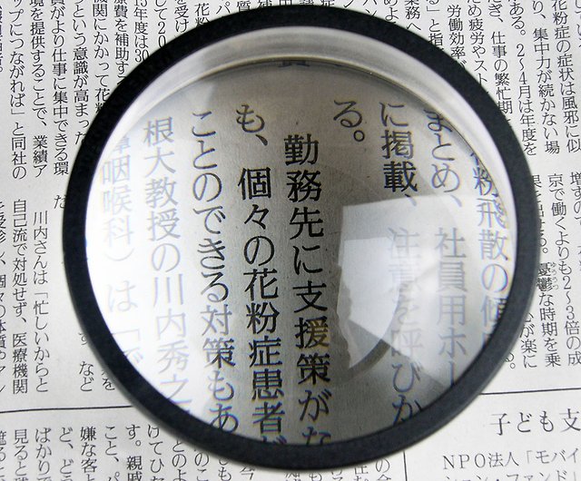 Magnifying Glass Drop Resistance Reading Acrylic Magnifier For