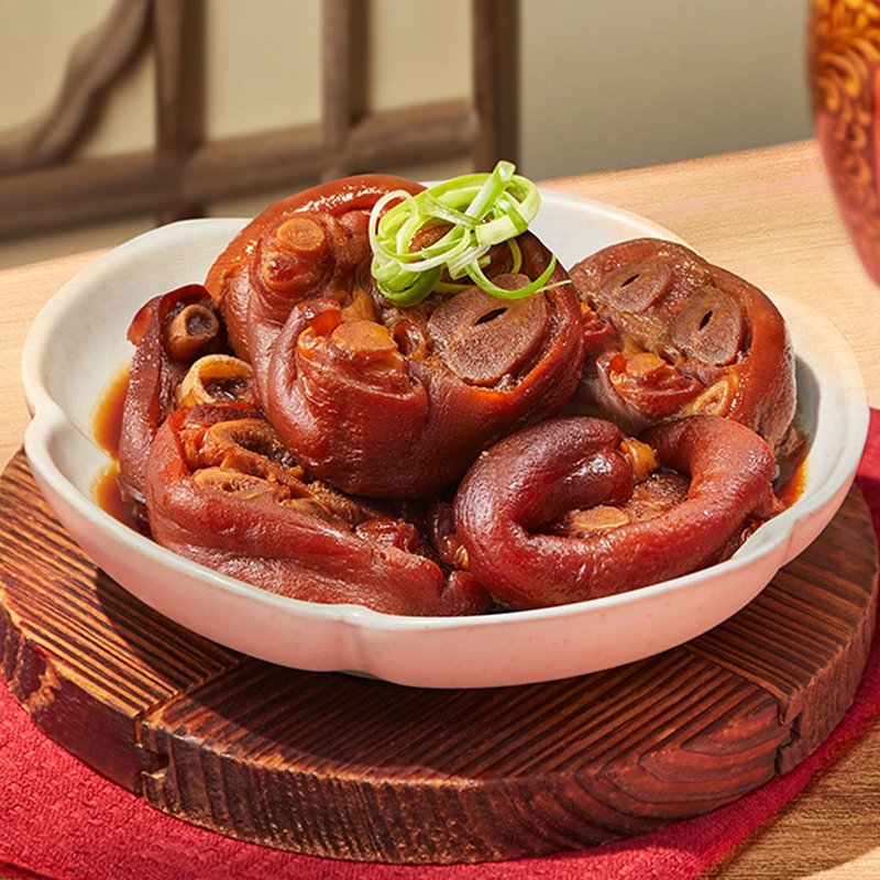 (預購)【台北晶華酒店】紹興豬腳-650g(固形物450g) - 其他 - 其他材質 紅色
