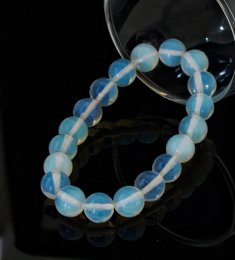 入門級蛋白石 10mm 手鍊 ( Opal 10mm Bracelet ) - 手鍊/手環 - 水晶 