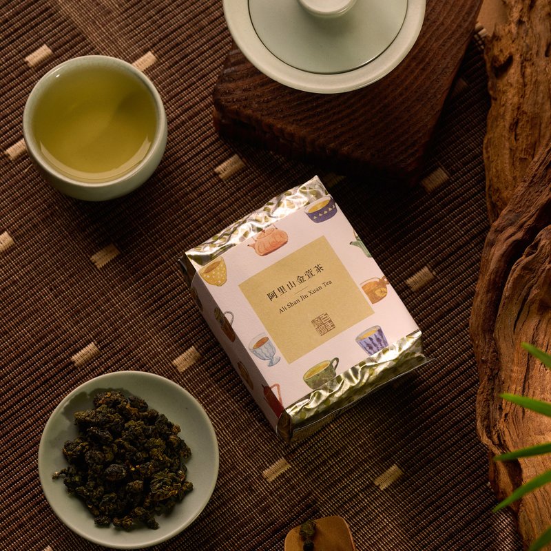 嶢陽茶行 | 阿里山金萱茶  散茶 茶葉(100克入) 經濟鋁包 - 茶葉/茶包/水果茶 - 新鮮食材 
