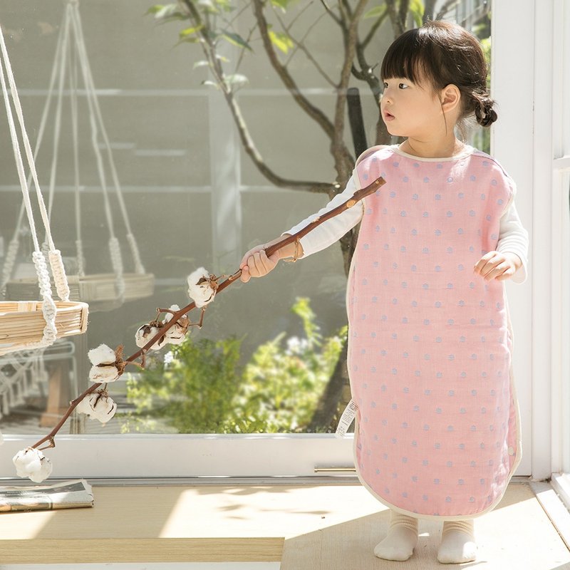 MARURU five-layer muslin baby sleep sack - Berry concerto S/M - ผ้าปูที่นอน - ผ้าฝ้าย/ผ้าลินิน สีม่วง