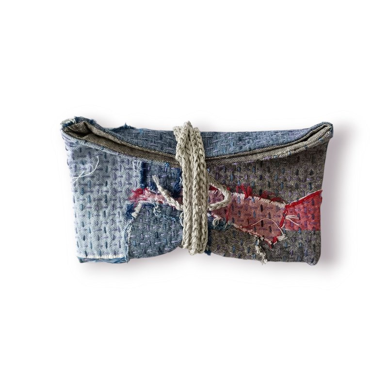 Sashiko embroidery case. - 其他 - 棉．麻 