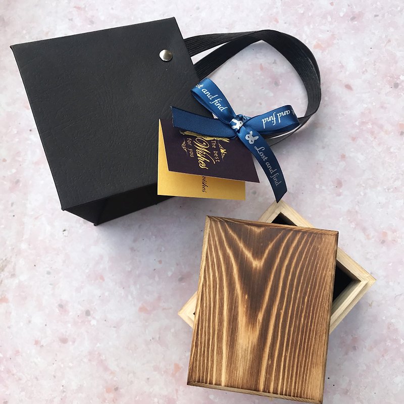 【Lost and find】Accessory gift box set - Other - Wood Brown