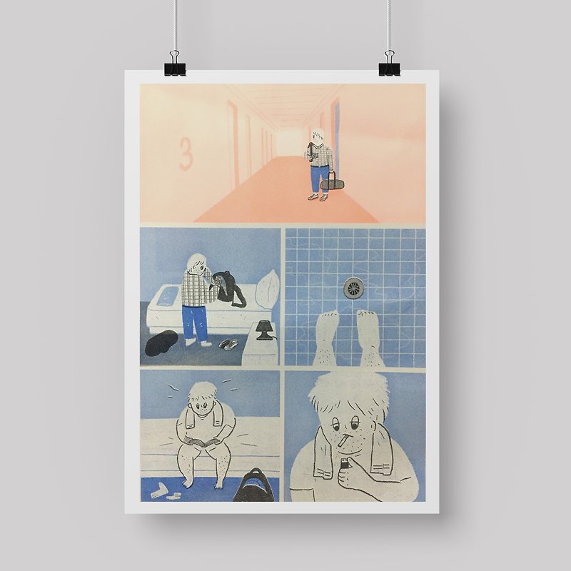 A TRIP TO ASYLUM-Series riso posters-O - โปสเตอร์ - กระดาษ 