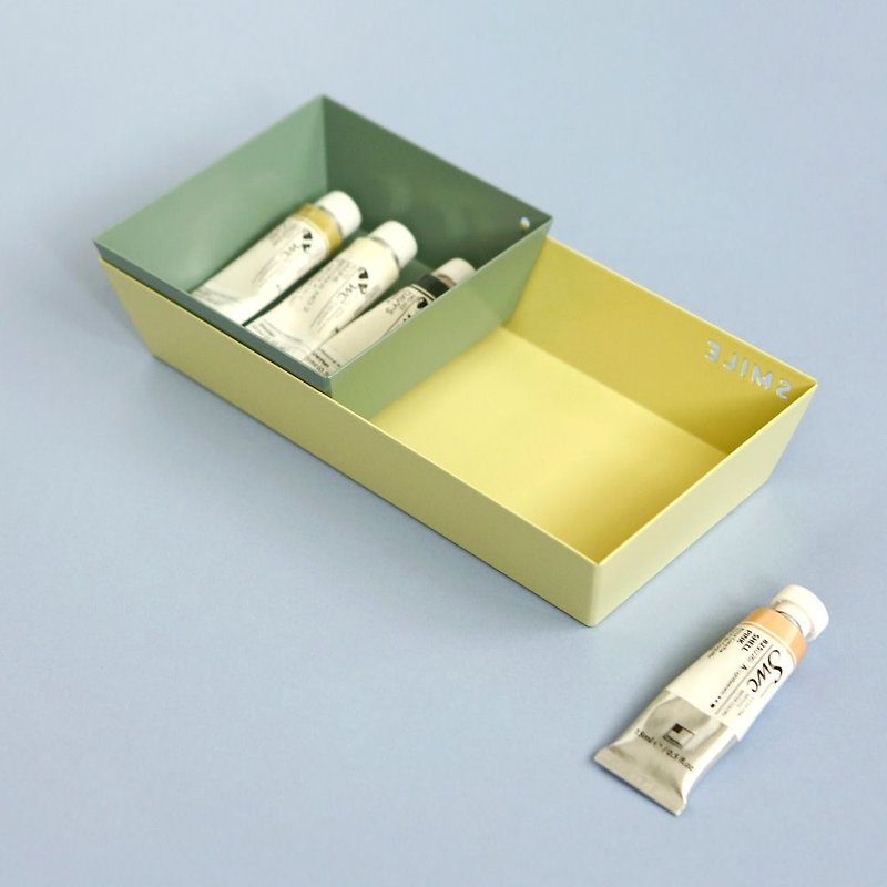 Geometric Creative Desktop Storage Tray - Square S-Mint Green, E2D13868 - Storage - Other Materials Green