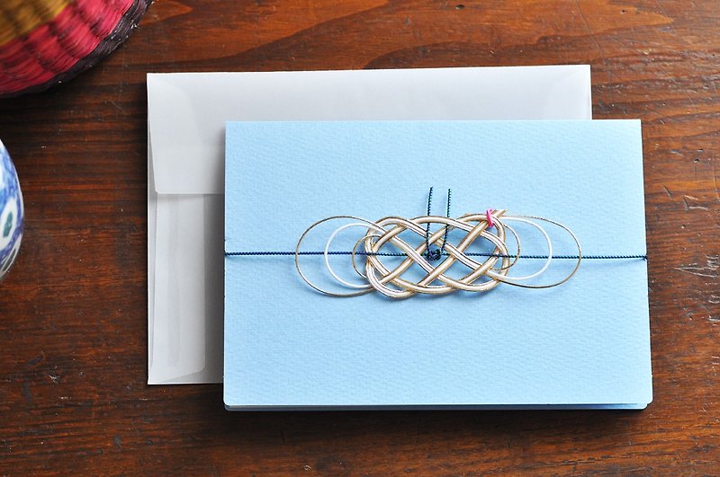 Greeting card　- Congraturation - 4 - Cards & Postcards - Paper Blue
