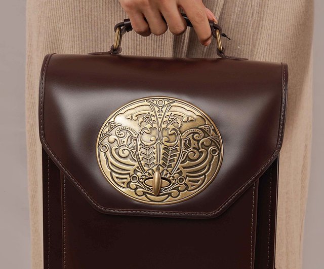 Beara Beara KOEY バックパック　リュック　ダークブラウン　本革 Beara Beara KOEY バックパック リュック ダークブラウン 本革