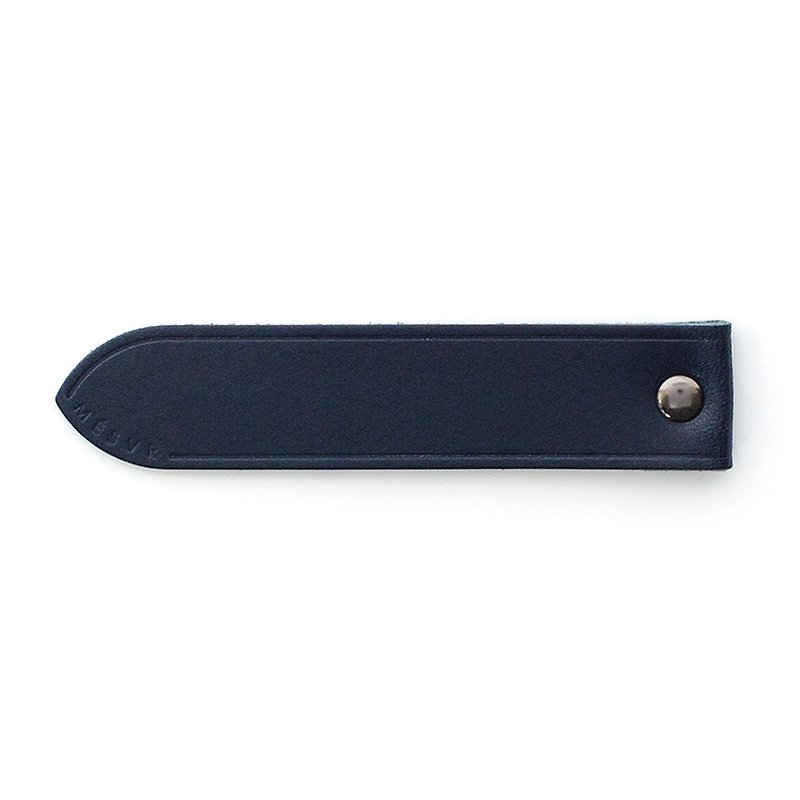 Buttero I Leather Bookmark - Bookmarks - Genuine Leather Blue