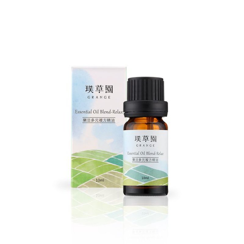 Lohas multi-compound essential oil 10ml | Take it with you to relieve tightness - ผลิตภัณฑ์บำรุงผิว/น้ำมันนวดผิวกาย - พืช/ดอกไม้ สีเขียว