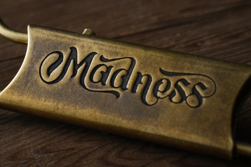 Madness x METALIZE 合作聯名復古鑰匙釦 - 鑰匙圈/鑰匙包 - 銅/黃銅 