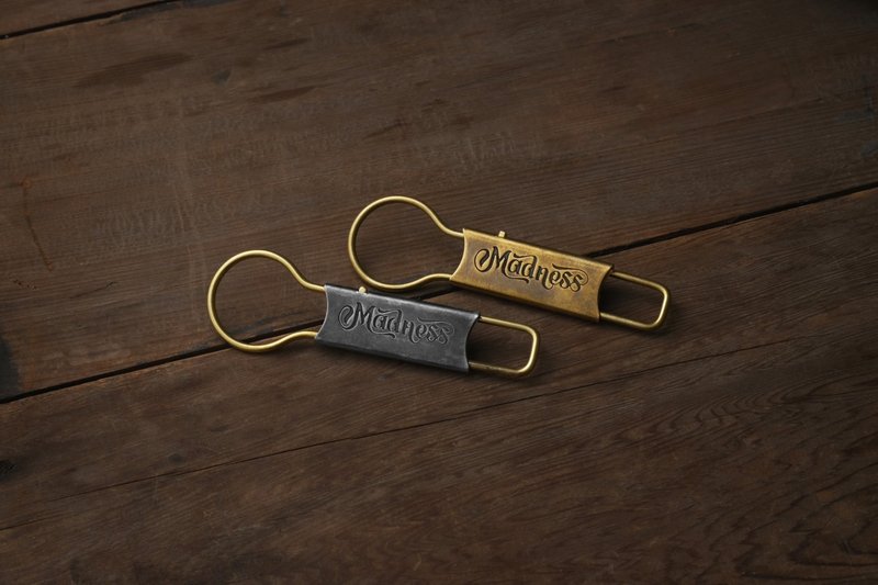 【METALIZE】Madness x METALIZE 合作聯名復古鑰匙釦 - 鑰匙圈/鑰匙包 - 銅/黃銅 
