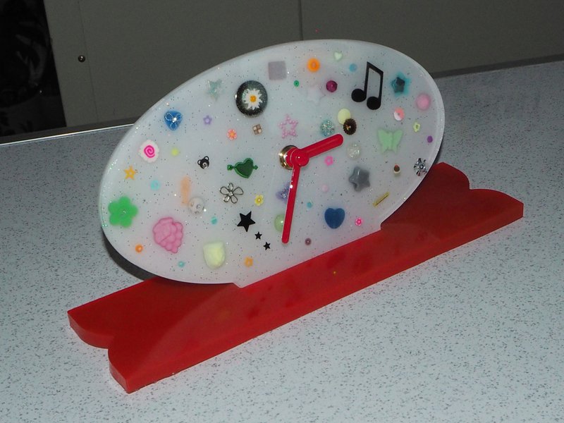 (only one)Table Clock-3 - 時鐘/鬧鐘 - 塑膠 多色