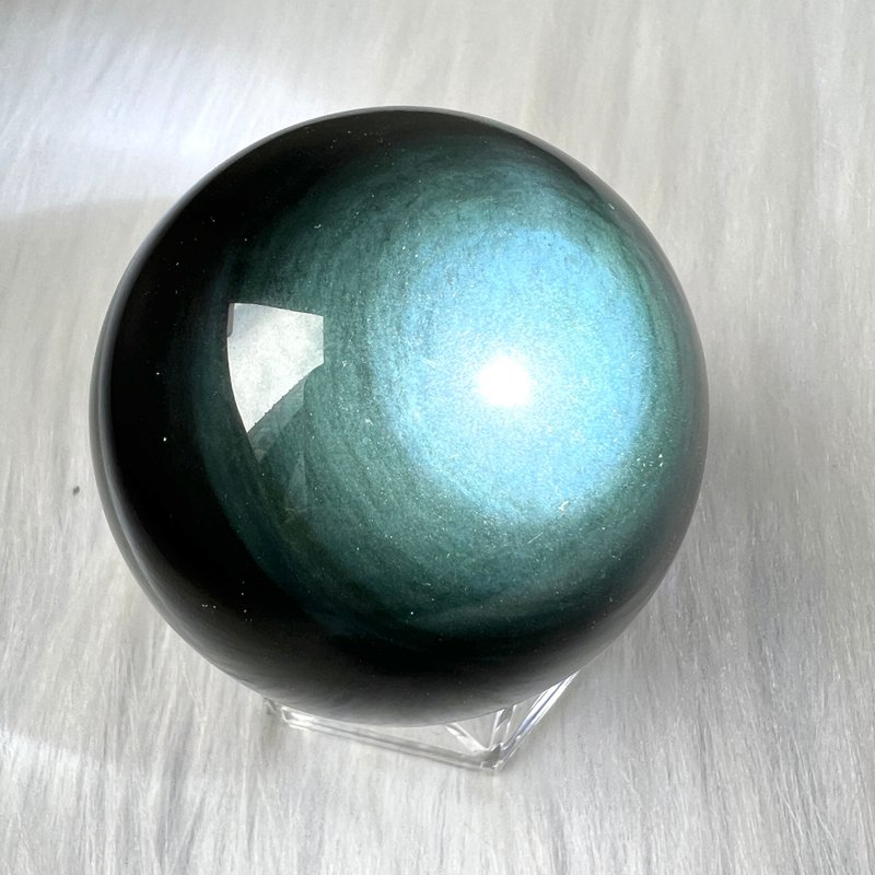 彩曜石球 | 水晶 | 水晶球 | 水晶擺件 - 擺飾/家飾品 - 水晶 黑色