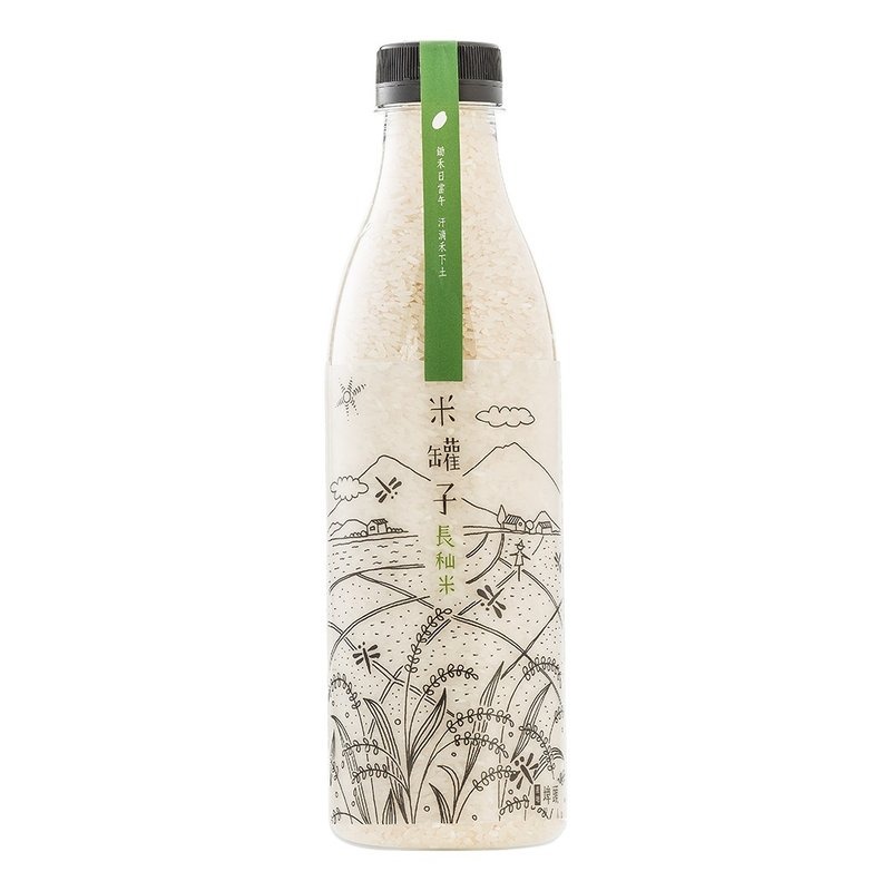 <送禮自用兩相宜>米罐子Long Medium 正宗台灣老字號香Q長秈米800g （12罐）  *全館加購價* - 拌麵/麵條/米粉 - 新鮮食材 