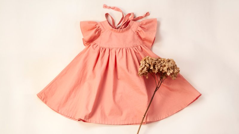 Handmade by Mina [Design Model] Plain Savanna Dress with Gift Box for Mid-Moon Gift - กระโปรง - ผ้าฝ้าย/ผ้าลินิน หลากหลายสี