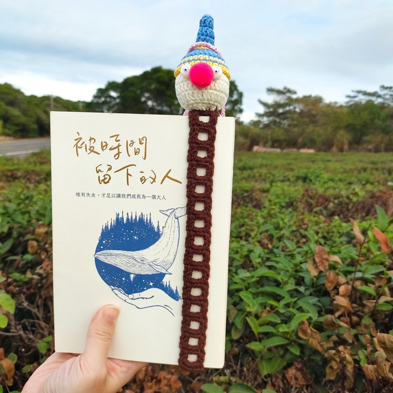 芝麻湯圓小偷 編織書籤 編織書帶 文具週邊 質感書帶 創意書籤 - 筆記本/手帳 - 棉．麻 多色