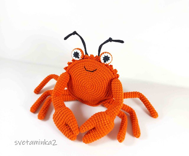 デジタル】カニのかぎ針編みのパターン カニのあみぐるみのパターン