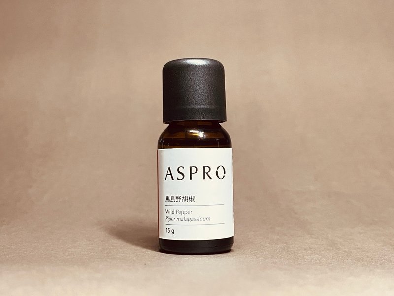 ASPRO Organic Wild Pepper Essential Oil 15 g - Fragrances - Essential Oils 