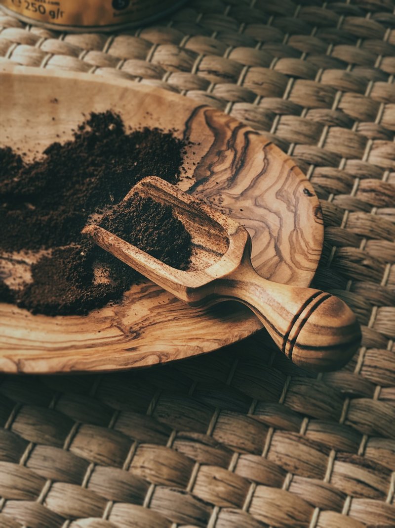 手工橄欖木茶鏟茶勺/咖啡勺 - 茶壺/茶杯/茶具 - 木頭 