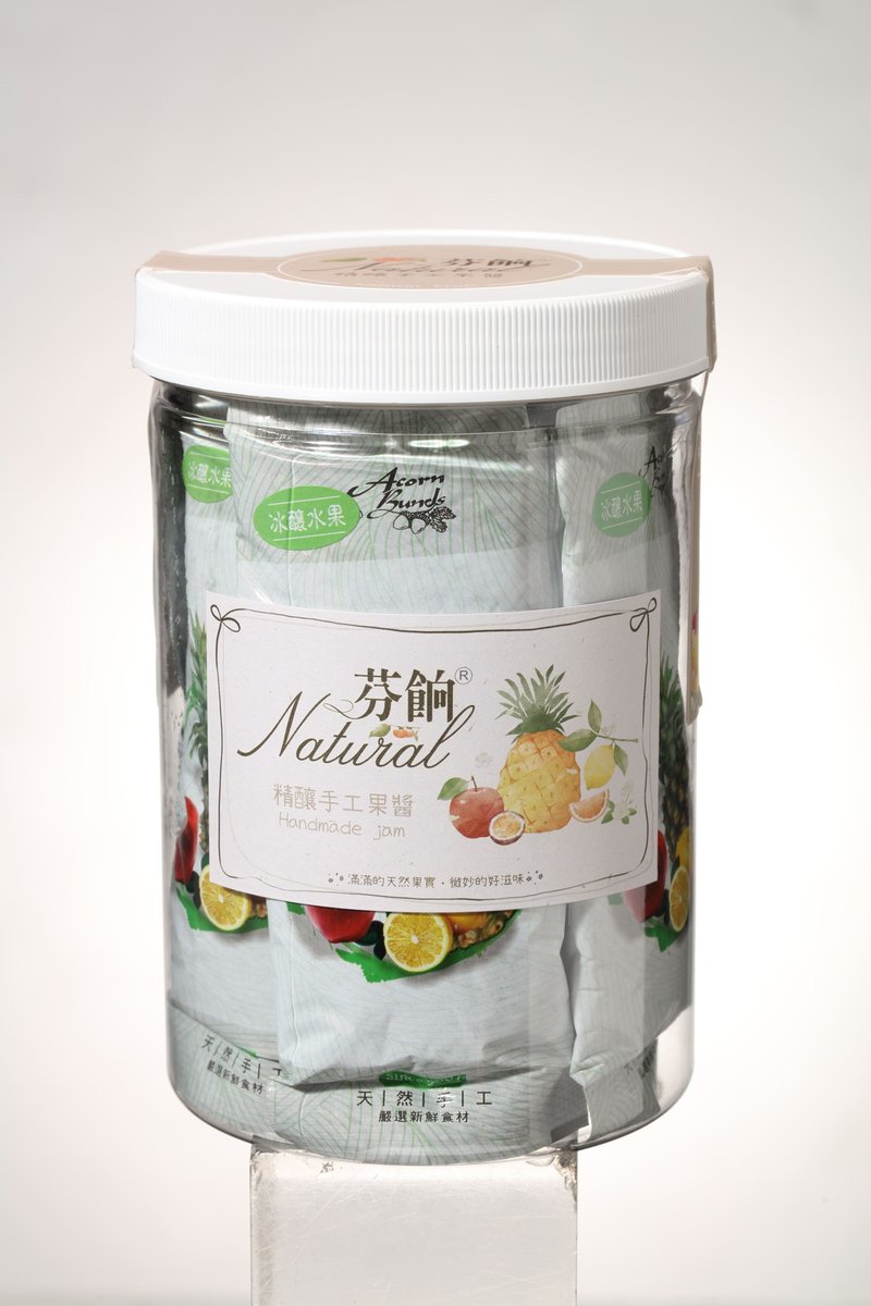 天然茶醬隨手包罐-冰釀水果 - 茶葉/茶包/水果茶 - 新鮮食材 多色