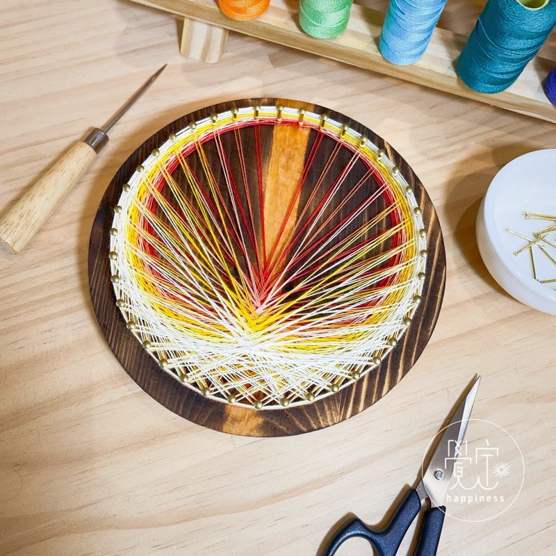 Stringart 藝術作品 - 擺飾/家飾品 - 其他材質 多色