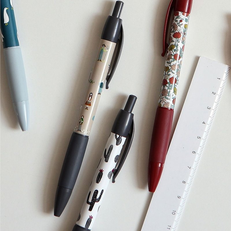 Calendar Pals -0.38 neutral pens -03 farm (black), E2D29809 - ปากกา - พลาสติก สีกากี