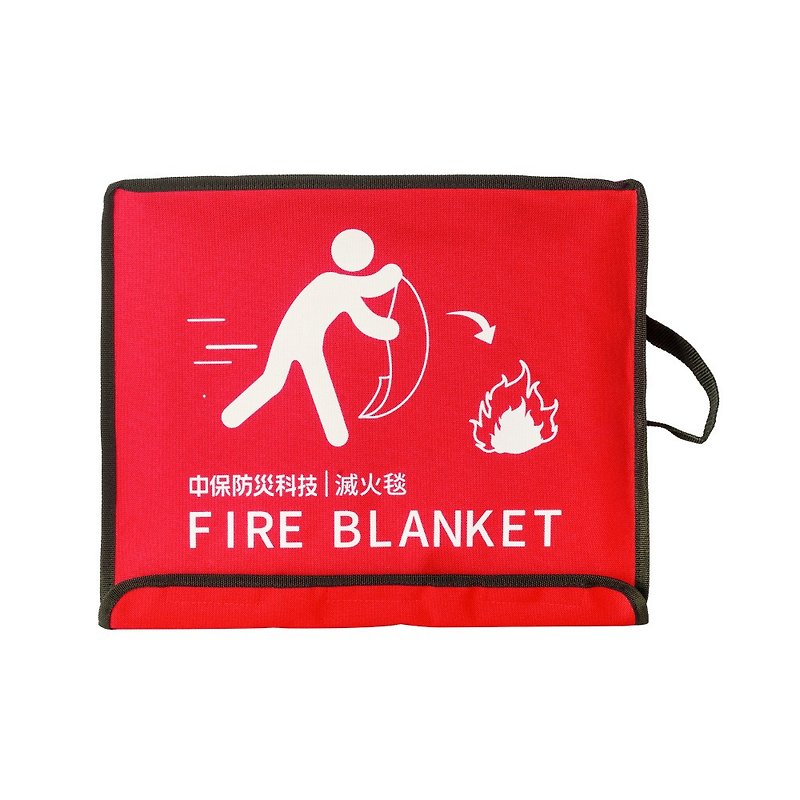 [China Insurance Disaster Prevention Technology] Fire Extinguishing Blanket M (Fire Fighting/Escape) - อื่นๆ - วัสดุอื่นๆ สีดำ