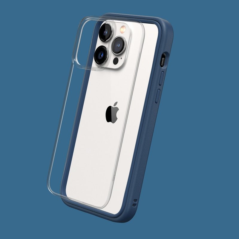 Mod NX邊框背蓋兩用手機殼-海軍藍 for iPhone 14系列 - 手機配件 - 塑膠 藍色