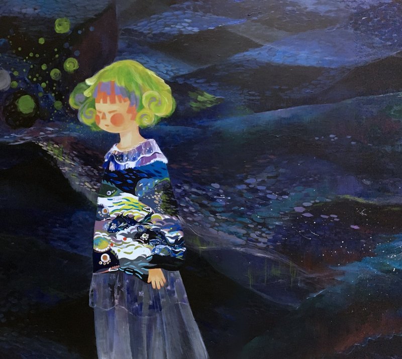 【複製畫】在深海之中 In the deep - 海報/掛畫/掛布 - 棉．麻 