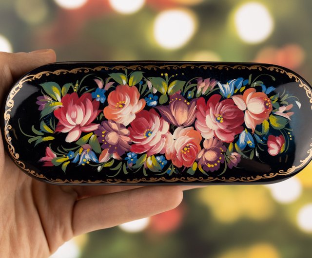 Flower Eyeglass Case