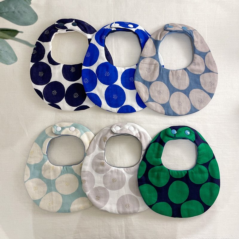 Eight-ply gauze bib bag and saliva towel - Bibs - Cotton & Hemp Multicolor