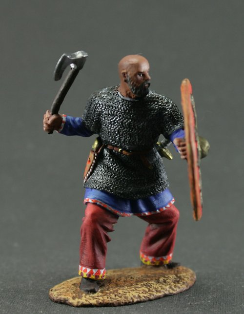 Painted Tin Toy Soldier Union Standart Bearer #3 54mm 1/32 Miniature 