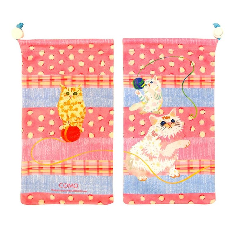 JAPAN Prairie Dog Big KYUKYU Microfiber Cleaning Fiber - Cats with wool - Toiletry Bags & Pouches - Other Materials Multicolor