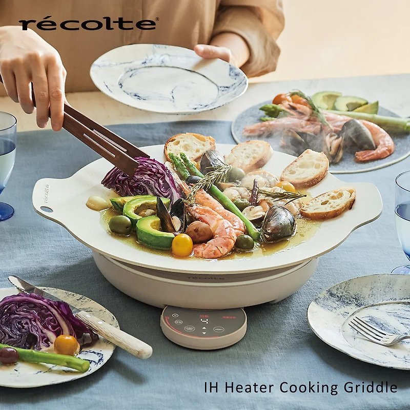 recolte Japanese IH Heater Cooking Griddle cooking induction cooker RIH-1 - Kitchen Appliances - Other Materials 